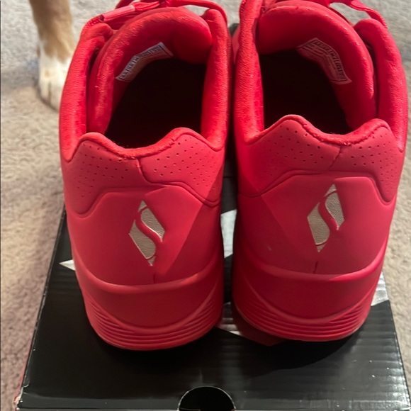 Skechers Red Athletic Sneakers - Picture 3 of 6